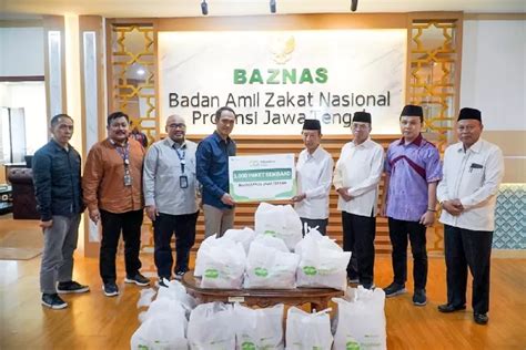 Melalui Baznas Jateng Pegadaian Kanwil Semarang Salurkan Csr