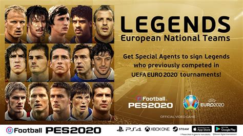 Efootball Pes 2020 Konami Traz Novos Conteúdos Da Uefa Euro