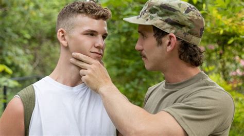 Hot New Recruit Jack Waters Submits His Fit Body And Tight Asshole To Officer Greg Mckeon