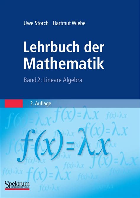 Lehrbuch Der Mathematik