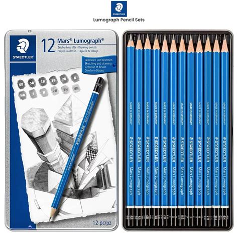 Staedtler Lumograph Pencil Sets Jerrys Artarama