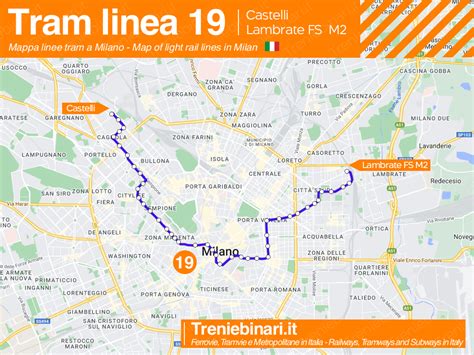 Tutte Le Linee Per Spostarsi In Tram A Milano Treniebinari It