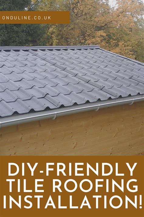 Diy friendly roof tile installation faux tiles that are so easy to ...