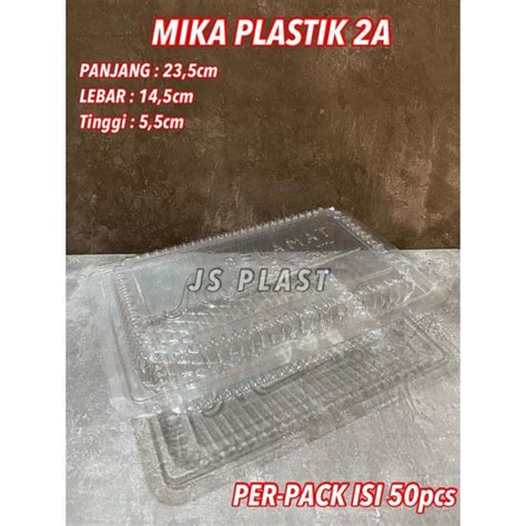 Jual Isi Pcs Mika Plastik A Mika Nasi Kuning Mika Kue Bolu