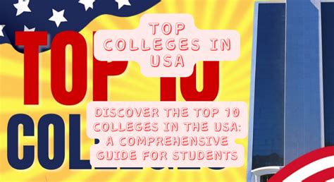 Discover the Top 10 Colleges in the USA: A Comprehensive Guide for ...