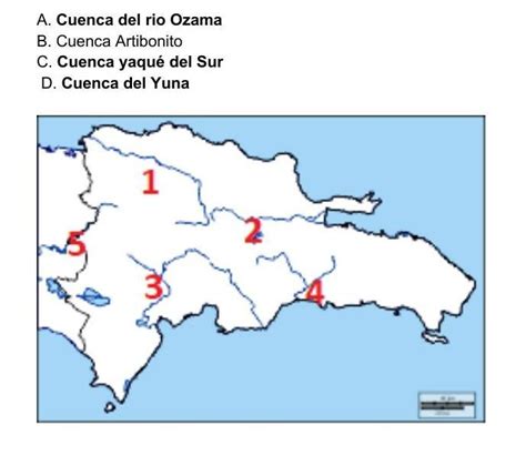 marca cada cuenca de la República Dominicanacuenca del río Ozamacuenca