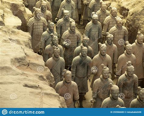 Terracotta Army editorial stock photo. Image of shooting - 255966683