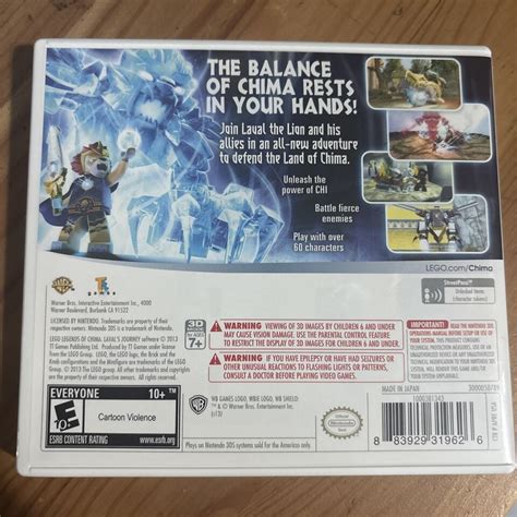 LEGO Legends Of Chima Laval S Journey Nintendo 3DS 883929319626 EBay