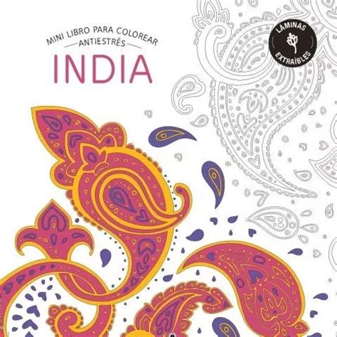 India Mini Libro Para Colorear Cuotas Sin Inter S