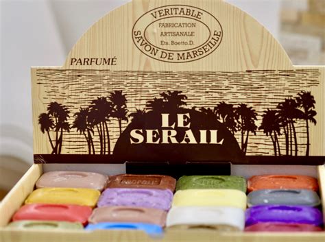 Savon de Marseille Thé vert 100GR LE SERAIL Douceurdessens