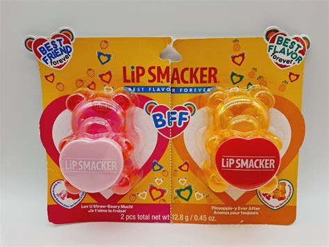 Lip Smacker Best Friend Forever Lip Balm Straw Beary Pineapple Y