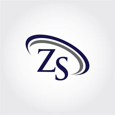 Monogram Zs Logo Design By Vectorseller Thehungryjpeg