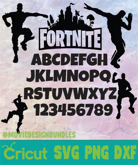 Fortnite Font SVG