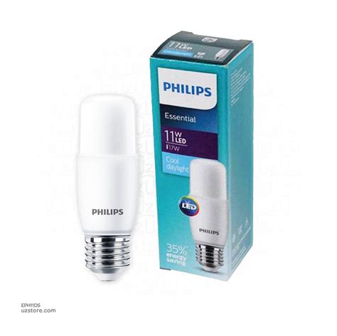 Philips Essential Led Dl Stick Lamp Bulb E27 11w 6500k Cool Daylight Uz Store