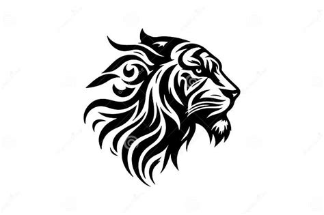 Royal Bengal Tiger Head Silhouette Vector Illustration EPS Stock Vector ...