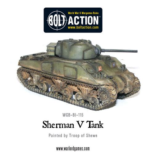 Sherman V Tank - Warlord Games