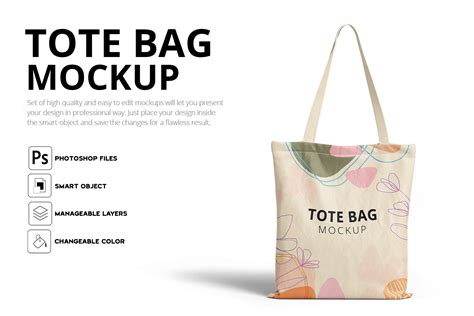 Tote Bag Mockup – MasterBundles