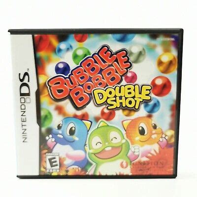 Nintendo Ds Lite Ds D Bubble Bobble Double Shot Boxed Game