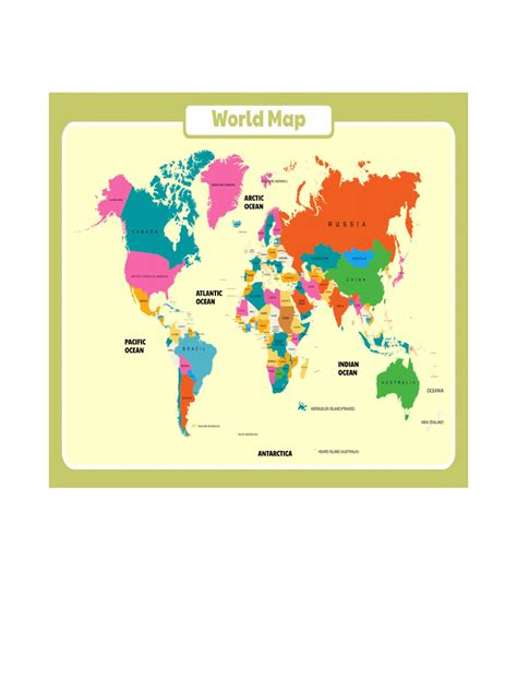 Kids World Map With Countries - 85610.jpg | PDF