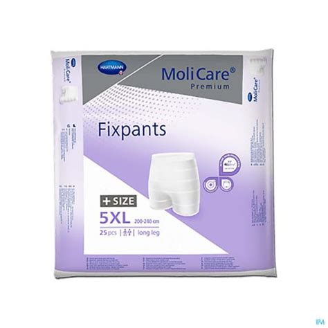 Molicare Premium Fixpants Long Leg Xxxxxl Stuks Pharmamarket