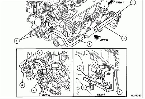 2000 Ford Taurus Heater Hose Diagram