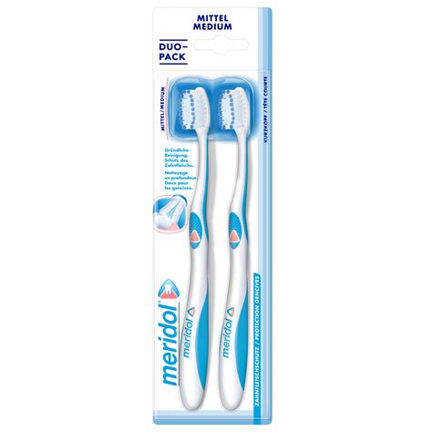 Brosse Dents Duo Pack Medium Meridol Hygi Ne Dentaire