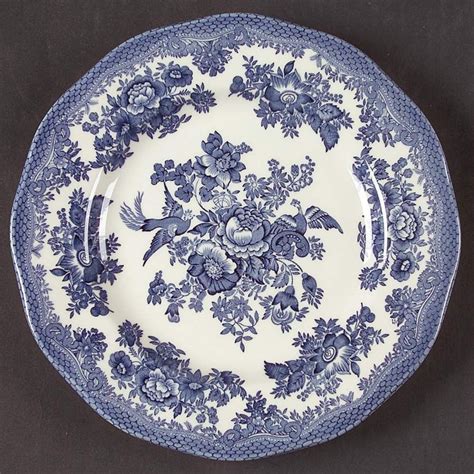 Asiatic Pheasant Blue Dinner Plate By Johnson Brothers Replacements