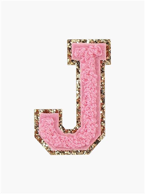 Preppy Pink Varsity Letter J Sticker For Sale By Ktp100 Redbubble