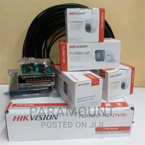 Channel Modern Cctv Camera Complete Set Kit In Nairobi Central