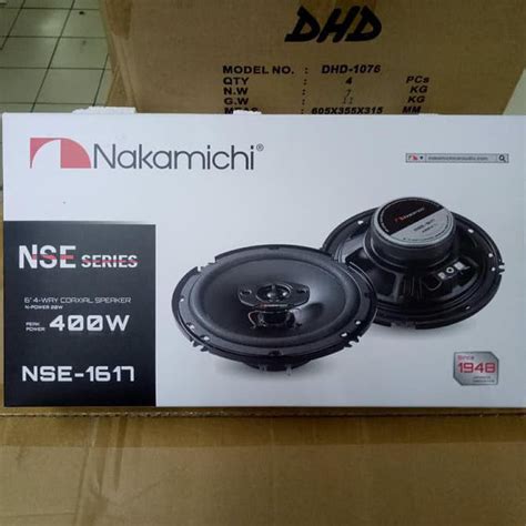 Jual Speaker Coaxial Nakamichi NSE 1617 4 Way BERKUALITAS Shopee