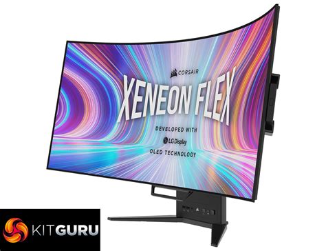 Corsair Xeneon Flex 45wqhd240 Oled Review The Bendable Oled Laptrinhx