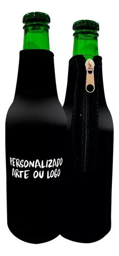 5pç Capa Térmica Porta Long Neck Em Neoprene Personalizada