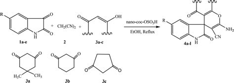 Scheme 1 Synthesis Of Spirooxindole Derivatives In The Presence Of