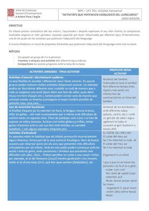 Calaméo Recursos Per Potenciar El Llenguatge Oral