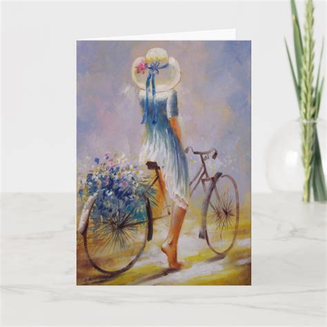 Bicycle Vintage Card | Zazzle