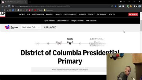 District Of Columbia Republican Presidential Primary Results