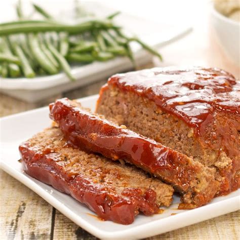 Brown Sugar Meatloaf Recipe Main Dishes With Light Brown Sugar Ketchup