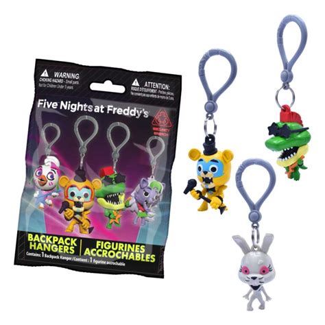 Fnafs Security Breach Backpack Hangers Series 1 Just Toys Intl