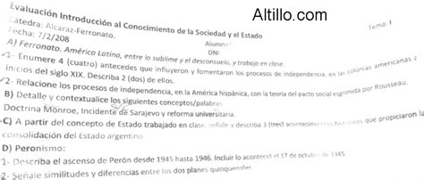 Parcial B Sociedad Y Estado Alcaraz Ferronato Cbc Uba