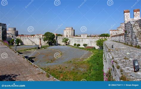 Yedikule Walls Stock Image Image Of Built Walls Yedikule 286275411