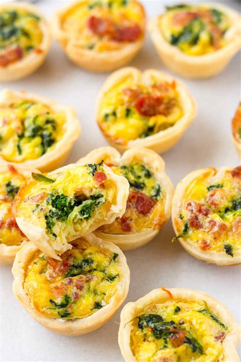 Mini Spinach Quiches Cooking For My Soul