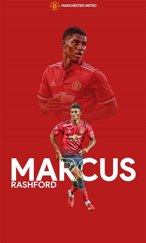 Download Marcus Rashford Manchester United Wallpaper | Wallpapers.com