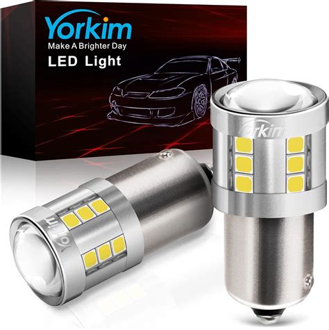 Amazon Yorkim 1156 LED Bulb White 3000 Lumens 300 Super Brighter