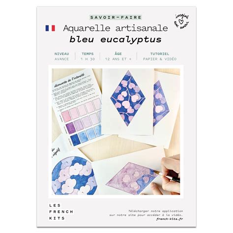 Coffret Aquarelle débutant Eucalyptus Greenweez