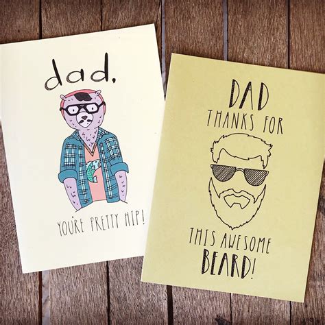 Funny Fathers Day Printable Cards