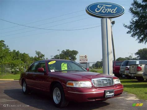 2002 Matador Red Metallic Ford Crown Victoria Lx 11257057 Gtcarlot