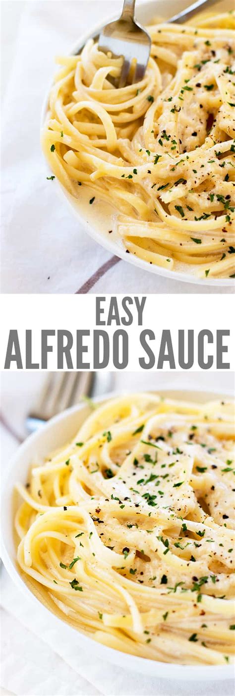 How To Make Alfredo Sauce From Scratch 15 Minute Recipe Video