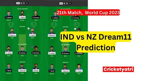 Ind Vs Nz Dream11 Prediction In Hindi Dream11 Team Fantasy Cricket Pitch Report 21th Match