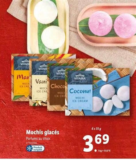 Promo Mochis Glac S Vitasia Chez Lidl