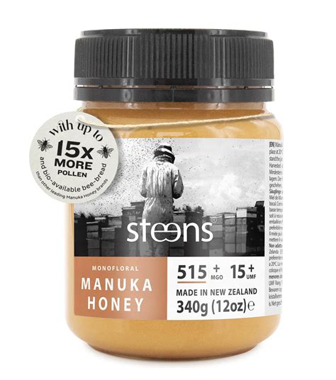 Buy Steensmanuka Honey Mgo Pure Raw Certified Umf